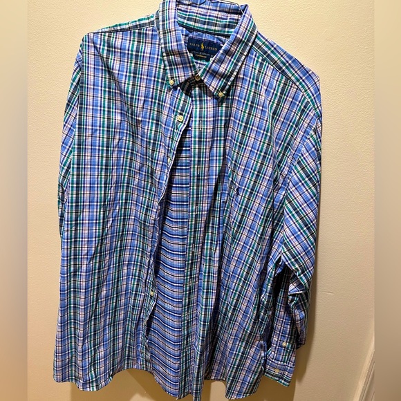 Ralph Lauren Performance Button Down - 2XB - Big and Tall - Picture 1 of 4